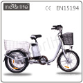 MOTORLIFE/OEM brand EN15194 36v 250w electric rickshaw Nexus 3